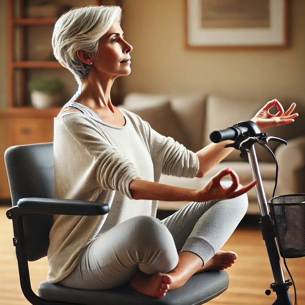 Chair Yoga on a Scooter: Benefits, Tips, and Safety