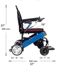 Load image into Gallery viewer, Phoenix Foldable Power Wheelchair by Discover My Mobility