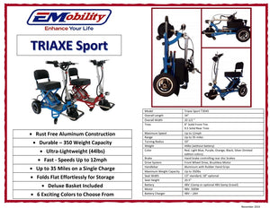 Enhance Mobility Triaxe Cruze Scooter