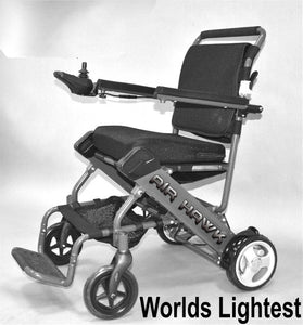 Air Hawk Foldable Power Wheelchair by Discover My Mobility